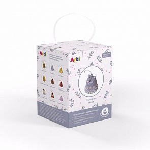 Набор для создания глиняного колокольчика Мышонок Веня (Arti, Г000711)